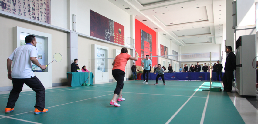 集團2016年春季運動會羽毛球比賽順利結束 集團2016年春季運動會羽毛球比賽順利結束