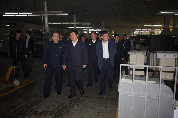 市領(lǐng)導(dǎo)蒞臨集團(tuán)督導(dǎo)安全生產(chǎn)工作